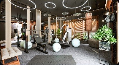Modern gym
